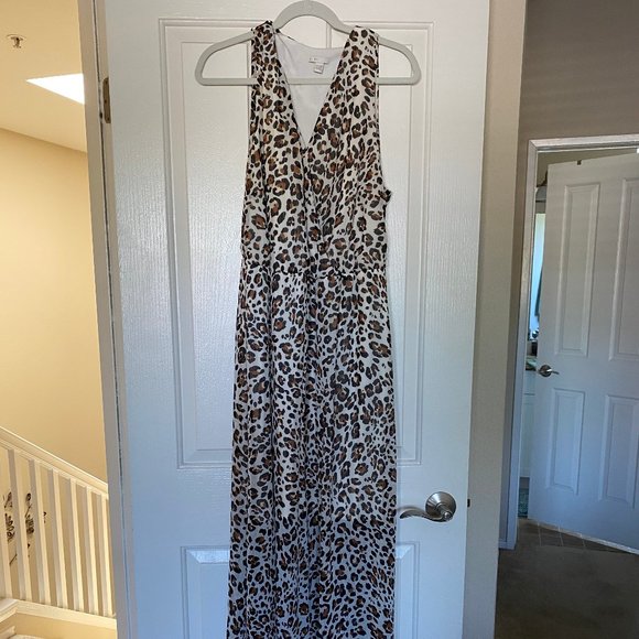animal print dress size 22